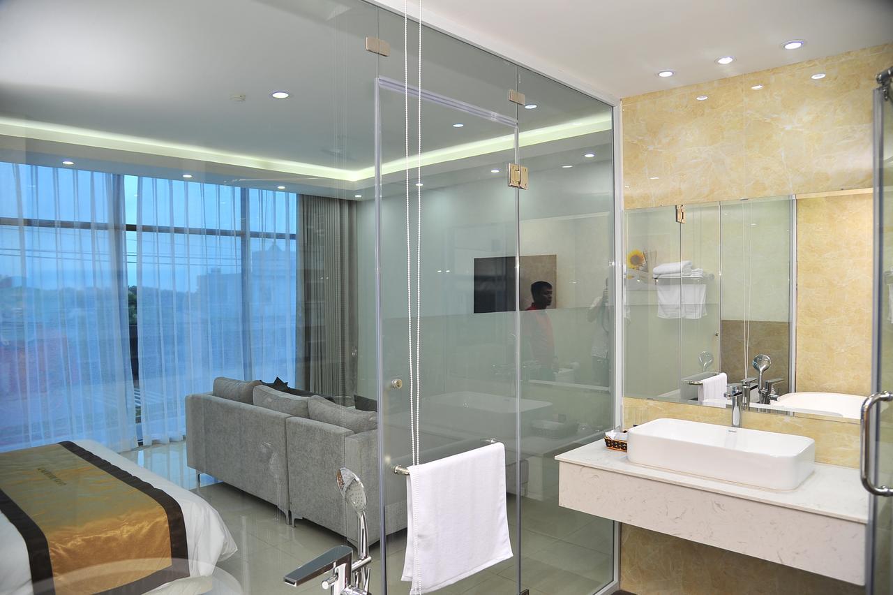 Aha Golden Dragon Hotel Ninh Binh Bagian luar foto