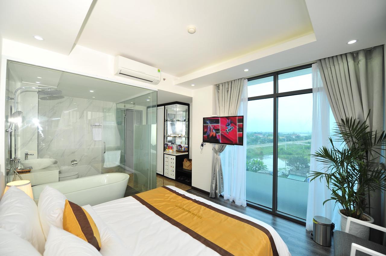 Aha Golden Dragon Hotel Ninh Binh Bagian luar foto